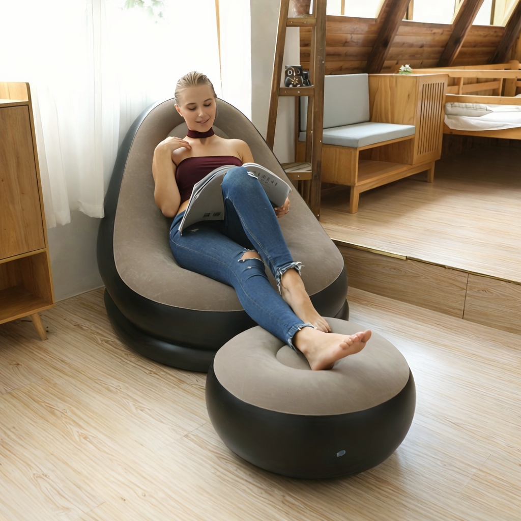 Portativ 2-li şişmə oturacaq