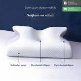 Premium Ortopedik Boyun və Onurğa Dəstəkli Yuxu Yastığı